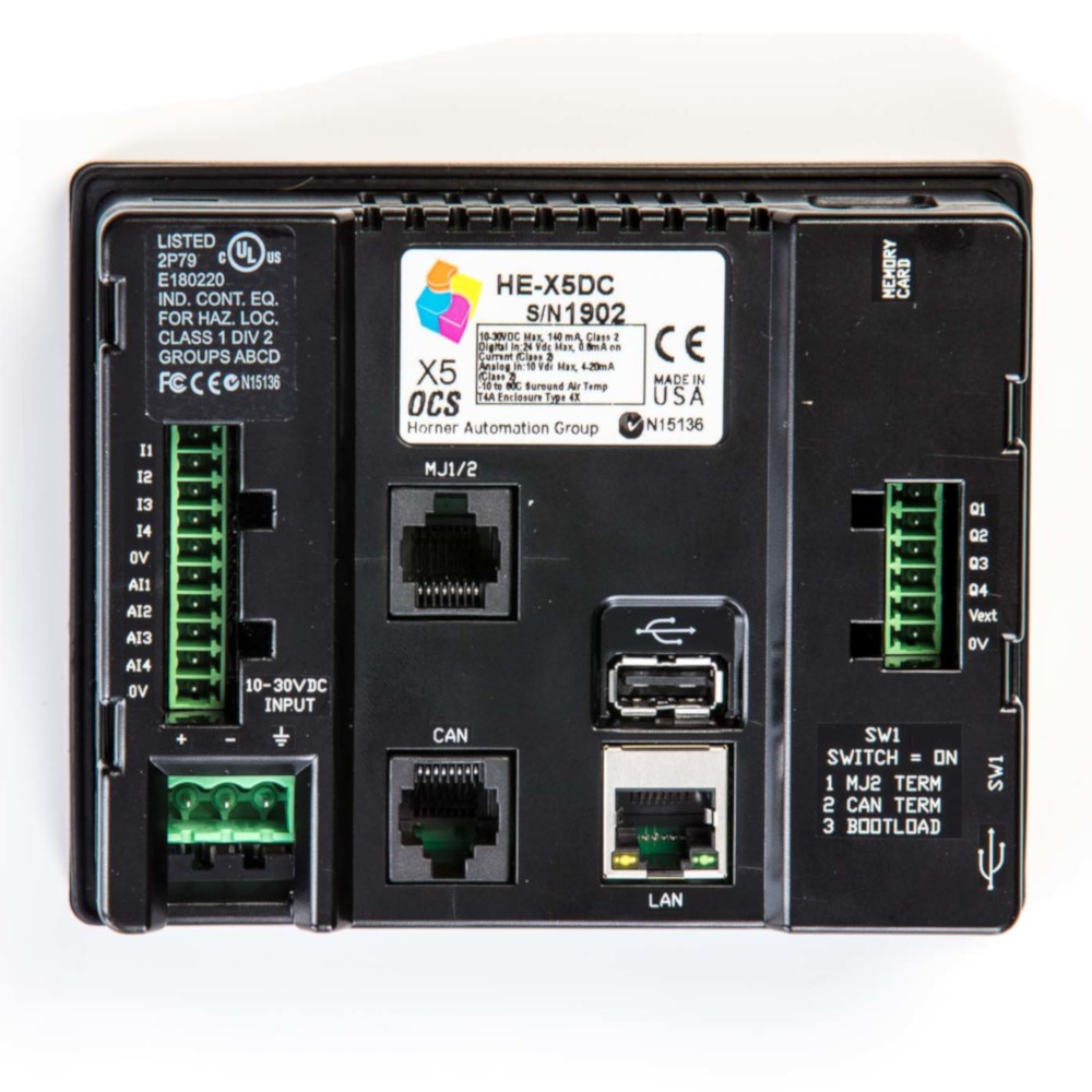 IHM Micro OCS Series de HORNER