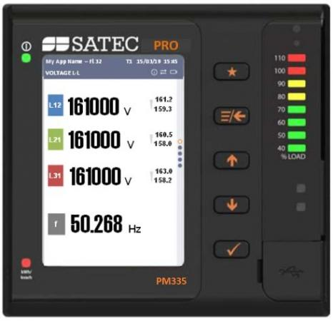 Centrale de Mesure PM335 de SATEC